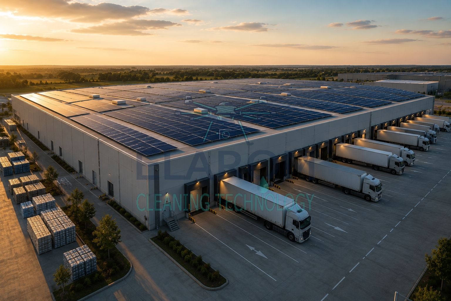Soluții fotovoltaice pentru depozite și centre logistice