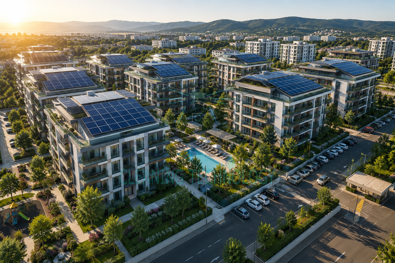 Soluții fotovoltaice pentru ansambluri rezidențiale